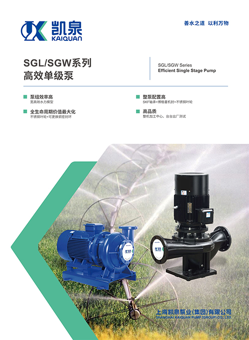 SGL、SGW系列高效單級(jí)泵